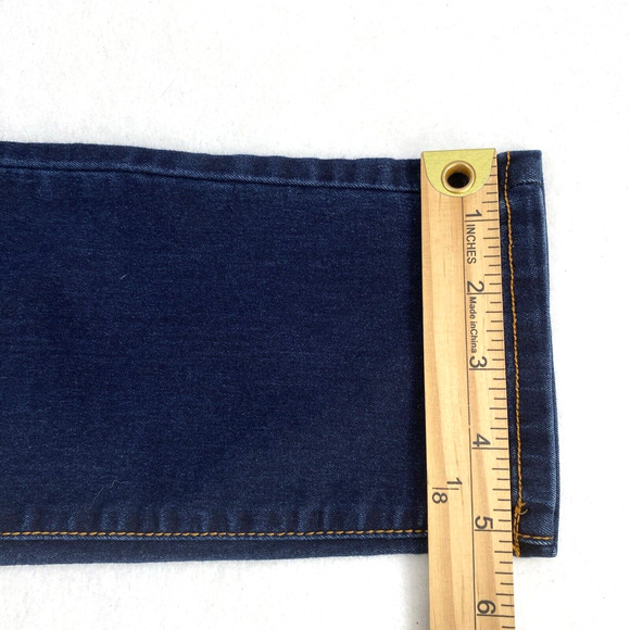 Angry Rabbit Womens Jeans Size 30 Dark‎ Wash Denim Skinny Stretch Pockets - Picture 10 of 12